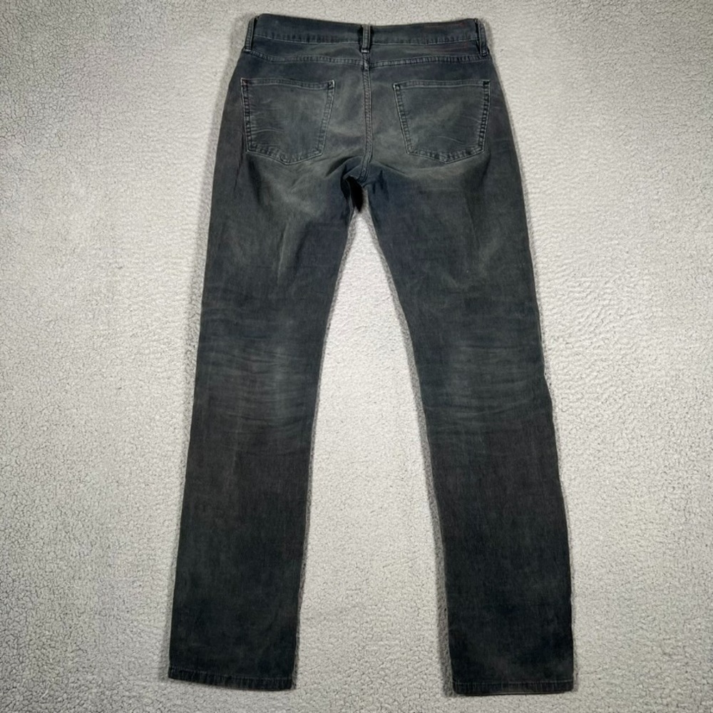 Marine Layer Pants Mens 30x32 Gray Cambridge Corduroy Slim Straight Casual Logo - Picture 11 of 11